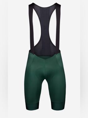 POC Cadence Cycling Bib Shorts Pargasite Green Size Medium